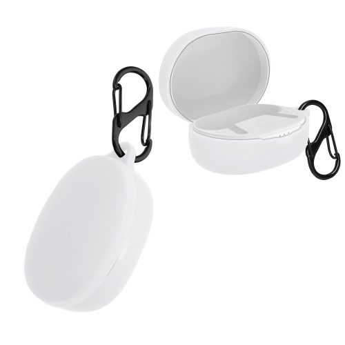 Etui na słuchawki Anker Soundcore Life P2 mini, Kwmobile, Białe, Silikon, 56991.04