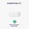 Etui na słuchawki Anker Soundcore Life P2 mini, Kwmobile, Białe, Silikon, 56991.04