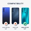 Pokrowiec na Motorola Moto G71 5G, silikon, czarny, 57005.01, kwmobile