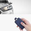 Etui na kluczyki do samochodu Renault / Dacia - 4 przyciski - Keyless Go, kwmobile, Skóra naturalna, Niebieski, 54669.04