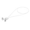 Pasek do słuchawek Apple AirPods 3/AirPods 2/AirPods Pro, Kwmobile, Biały, Silikon, 56992.02