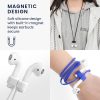 Pasek do słuchawek Apple AirPods 3/AirPods 2/AirPods Pro, Kwmobile, Biały, Silikon, 56992.02