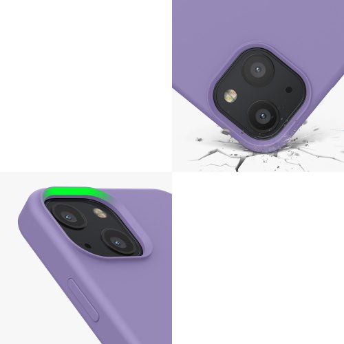 Etui do Apple iPhone 13 Mini, Silikon, Fioletowy, 55877.222, kwmobile