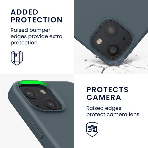 Etui do Apple iPhone 13 Mini, Silikon, Zielone, 55877.202, kwmobile