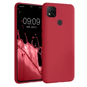   Etui do Xiaomi Redmi 9C, Silikon, Czerwone, 52850.229, kwmobile