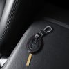 Etui na kluczyk samochodowy Mini - 3 przyciski, kwmobile, skóra ekologiczna, czarne, 57027.01