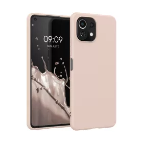   Etui na Xiaomi Mi 11 Lite 5G, Silikon, Kremowy, 54726.225, kwmobile