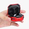 Etui na słuchawki Samsung Galaxy Buds/Galaxy Buds Plus, Kwmobile, Czarny/Czerwony, Silikon, 57054.01