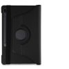 Etui 360° na tablet Samsung Galaxy Tab S7 FE, Kwmobile, Czarny, Skóra ekologiczna, 55441.01