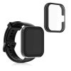 Zestaw 2 etui do zegarka Realme Watch 2 Pro, kwmobile, szkło bezpieczne, czarny / przezroczysty, 57043.01