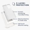 Etui do Samsunga Galaxy M52 5G, Silikon, Białe, 57068.48, kwmobile