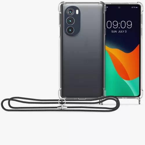 Etui do Motorola Edge X30 / Edge 30 Pro, Silikon, Przezroczysty, 57063.01, kwmobile