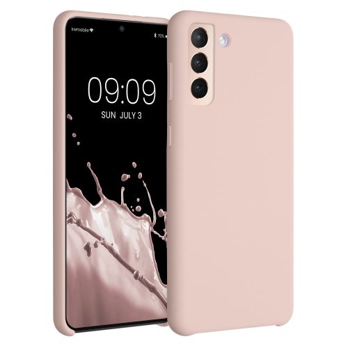 Etui do Samsunga Galaxy S21 Plus, Silikon, Różowy, 54066.225, kwmobile