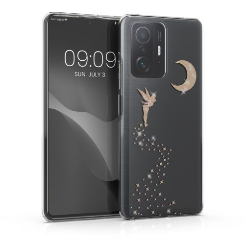 Etui do Xiaomi 11T / 11T Pro, Silikon, Złoto, 57086.01, kwmobile