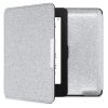 Etui na Kindle Paperwhite 7, Skóra ekologiczna, Srebrne, kwmobile, 45569.40