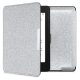 Etui na Kindle Paperwhite 7, Skóra ekologiczna, Srebrne, kwmobile, 45569.40