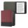 Etui do Kobo Libra 2, Kwmobile, czerwono-czarne, tekstylne, 57170.20