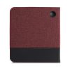 Etui do Kobo Libra 2, Kwmobile, czerwono-czarne, tekstylne, 57170.20