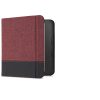Etui do Kobo Libra 2, Kwmobile, czerwono-czarne, tekstylne, 57170.20
