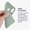 Etui Kwmobile do Samsunga Galaxy A40, silikonowe, zielone, 48547.172