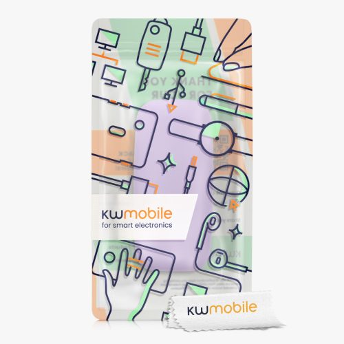 Etui Kwmobile do Nokii 105 (2019), Silikon, Fioletowy, 53673.108