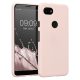 Etui Kwmobile do Google Pixel 3a, silikonowe, różowe, 47590.225
