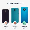 Etui Kwmobile do Nokii 1.4, silikonowe, niebieskie, 54468.202