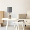Set 2 Abajururi, E27, Gri/Alb, Navaris, 53997.22.40