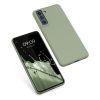 Etui Kwmobile do Samsunga Galaxy S21 FE, silikonowe, zielone, 55484.172