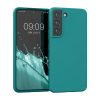 Etui Kwmobile do Samsunga Galaxy S22, silikonowe, zielone, 56758.57