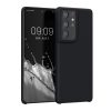 Etui Kwmobile do Samsunga Galaxy S21 Ultra, silikonowe, czarne, 54074.01