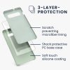 Etui Kwmobile do Samsunga Galaxy S10 Plus, Silikon, Zielony, 49028.172