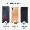 Etui Kwmobile do Samsunga Galaxy A41, silikonowe, czarne, 52301.01