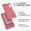 Etui Kwmobile do Samsunga Galaxy A7 (2018), Silikon, Fioletowy, 47730.167