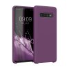 Etui Kwmobile do Samsunga Galaxy S10, silikonowe, fioletowe, 47732.197