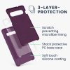 Etui Kwmobile do Samsunga Galaxy S10, silikonowe, fioletowe, 47732.197