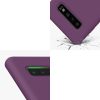 Etui Kwmobile do Samsunga Galaxy S10, silikonowe, fioletowe, 47732.197