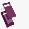 Etui Kwmobile do Samsunga Galaxy S10, silikonowe, fioletowe, 47732.187