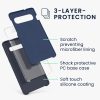 Etui Kwmobile do Samsunga Galaxy S10, Silikon, Niebieski, 47732.186