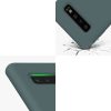 Etui Kwmobile do Samsunga Galaxy S10, silikonowe, zielone, 47732.171