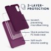 Etui Kwmobile do Samsunga Galaxy A50, silikonowe, fioletowe, 48715.187