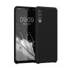 Etui Kwmobile do Samsunga Galaxy A50, silikonowe, czarne, 48715.01