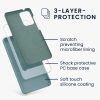 Etui Kwmobile do Samsung Galaxy A52/Galaxy A52 5G/Galaxy A52s 5G, silikon, zielony, 54347.207