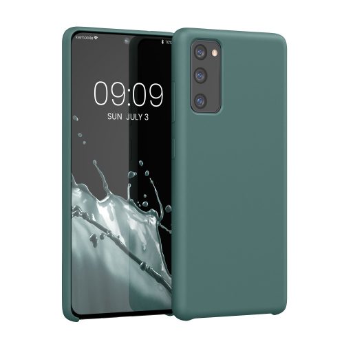 Etui Kwmobile do Samsunga Galaxy S20 FE, silikonowe, zielone, 53605.171
