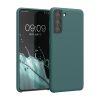 Etui Kwmobile do Samsunga Galaxy S21, silikonowe, zielone, 54056.171