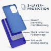 Etui Kwmobile do Samsung Galaxy A52/Galaxy A52 5G/Galaxy A52s 5G, silikon, niebieski, 54347.134