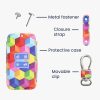 Etui na kluczyki do Renault 4 przyciski - Smart Key, Kwmobile, Multicolor, Ekoskóra, 44637.57