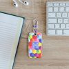 Etui na kluczyki do Renault 4 przyciski - Smart Key, Kwmobile, Multicolor, Ekoskóra, 44637.57
