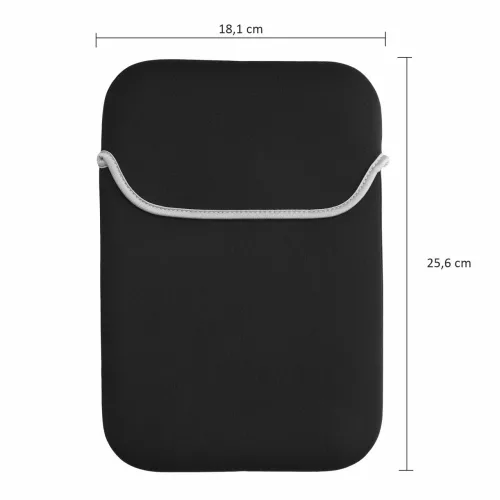 Uniwersalny pokrowiec na tablet 11 cali, Kwmobile, Czarny, Neopren, 57317.01