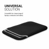 Uniwersalny pokrowiec na tablet 11 cali, Kwmobile, Czarny, Neopren, 57317.01